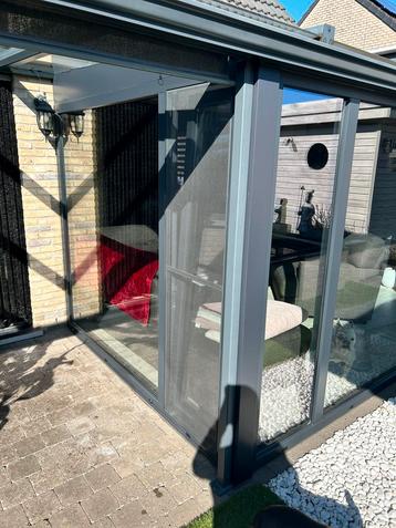 Zijraam veranda, Tuin en Terras, Overkappingen, Ophalen, Zo goed als nieuw, Veranda