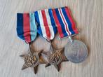 Britse Medailles Set WOII, Ophalen of Verzenden, Landmacht, Lintje, Medaille of Wings