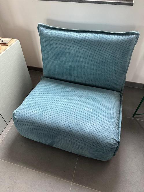 Fauteuil convertible, Huis en Inrichting, Fauteuils, Gebruikt, Stof, 75 tot 100 cm, 75 tot 100 cm, Ophalen