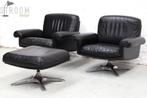 De Sede Lounge Chairs Fauteuils Vintage Jaren Design Zetel, Huis en Inrichting, Ophalen, Gebruikt, Metaal, Cassina B&B Italia Vitra Eames COR Ligne Roset Togo Retro Stoel