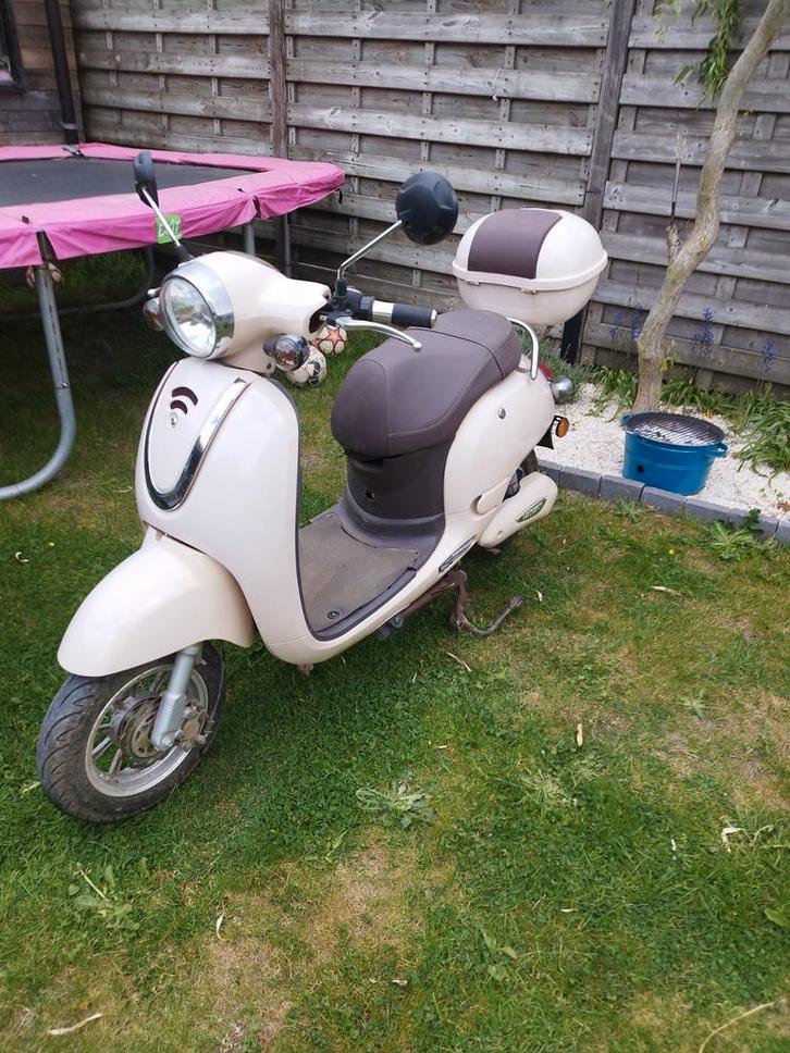 2x elc scooters batterijen zijn kapot is oor onderdelen, Fietsen en Brommers, Brommeronderdelen | Scooters, Ophalen