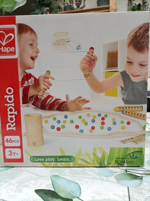 Gezelschapsspel - Rapido (Hape), Enfants & Bébés, Jouets | Jouets en bois, Comme neuf, Autres types, Enlèvement