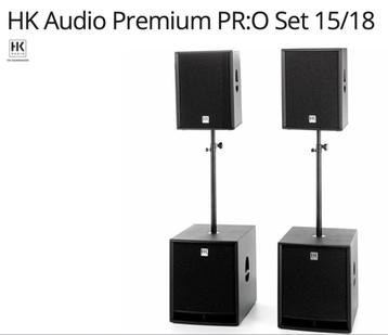 HK Audio Premium Pro SET 15/18 (nieuw)