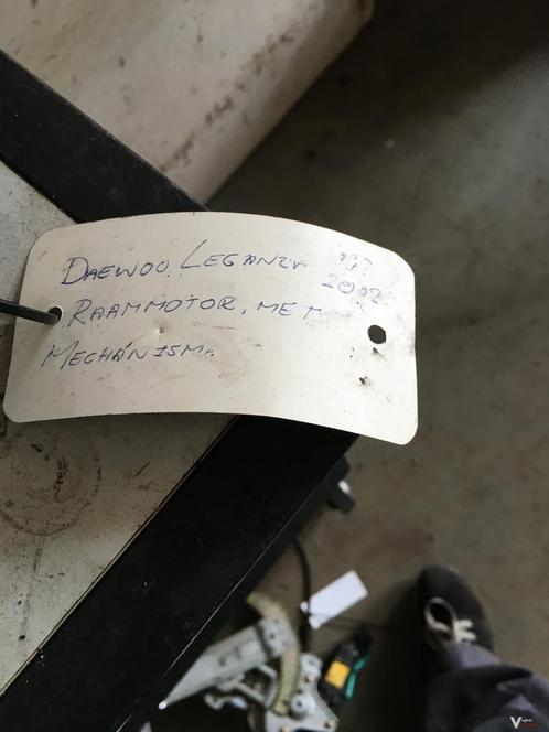 Daewoo Leganza 1997- 2002 Elektr Raammechanisme Rechtsvoor, Auto-onderdelen, Ruiten en Toebehoren, Gebruikt, Ophalen of Verzenden