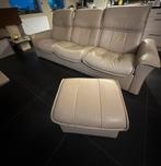 Sofa 3zit, Huis en Inrichting, Ophalen, Gebruikt, Leer