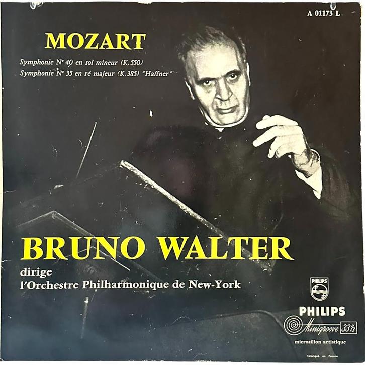 Mozart — Symfonieën nr. 40 en nr. 35 „Haffner” - Philips, Cd's en Dvd's, Cd's | Klassiek, Gebruikt, Overige typen, Classicisme