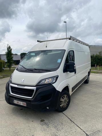 Peugeot Boxer 2.O HDI 163 pk L3H2, Euro 6, Boîte manuelle, Noir, Diesel