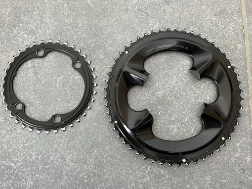 Shimano 105 FC-R7100 12 speed Kettingbladen 52-36, Fietsen en Brommers, Fietsaccessoires | Overige Fietsaccessoires, Zo goed als nieuw