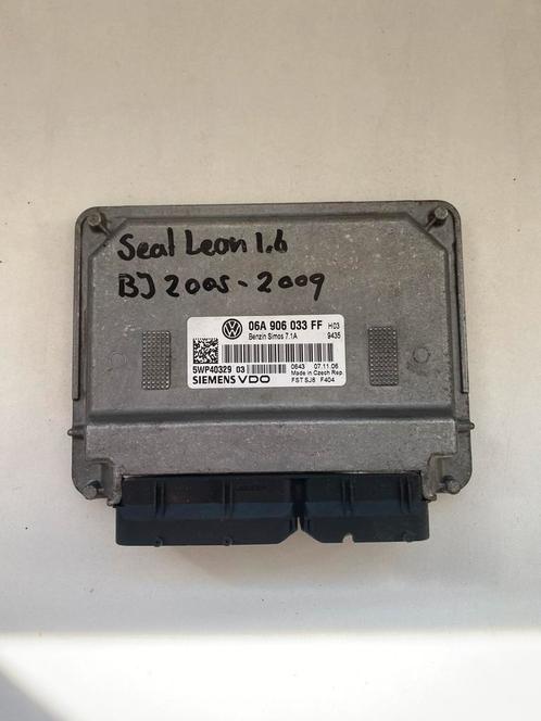 Seat Leon (1P1) 1.6i (BSE) 06A906033FF Ecu, Auto-onderdelen, Elektronica en Kabels, Seat, Gebruikt, Ophalen of Verzenden