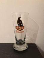Ancien verre à bière décalqué Vox Pilsner, Collections, Enlèvement ou Envoi, Comme neuf, Verre ou Verres, Autres marques