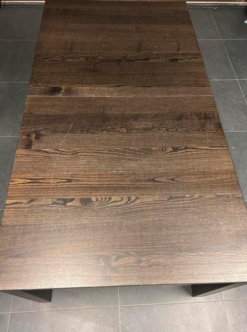 IKEA Bjursta tafel - uitschuifbaar - 220x85cm, Enlèvement, Utilisé