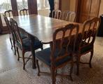 EETKAMER, Huis en Inrichting, Complete eetkamers, Ophalen, Zo goed als nieuw, TABLE D EPOQUE ET DE STYLE LIEGOIS, 6 tot 8 stoelen