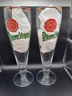 2 verres Pilsner Urquell, Comme neuf, Autres marques, Enlèvement ou Envoi, Verre ou Verres