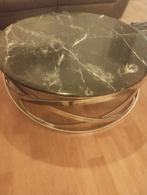 Table salon en marbre et inox, Ophalen, Gebruikt
