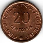 Mozambique : 20 Centavos 1961 KM#85 Ref 14984, Postzegels en Munten, Munten | Afrika, Ophalen of Verzenden, Losse munt, Overige landen