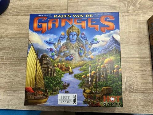 Raja's van de Ganges - Bordspel, Hobby en Vrije tijd, Gezelschapsspellen | Bordspellen, Zo goed als nieuw, Ophalen of Verzenden