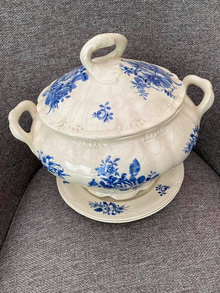 Soupière avec 2 assiettes Boch La Louvière Rhodia Belgum, Antiquités & Art, Antiquités | Services (vaisselle) pièces, Enlèvement