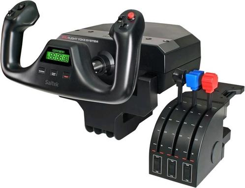 Saitek Pro Flight Yoke System, Games en Spelcomputers, Spelcomputers | Overige Accessoires, Zo goed als nieuw, Ophalen