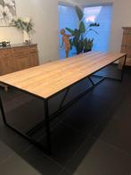 Industriële eettafel 300 x 100 x 77 cm, Huis en Inrichting, Ophalen of Verzenden, Zo goed als nieuw