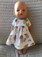 77. Babyborn: Nieuw zomerjurkje met parasols, Ophalen of Verzenden, Nieuw, Babypop