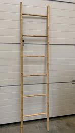 Bamboe ladder handdoekhouder, Comme neuf, Enlèvement ou Envoi