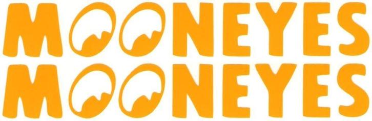 Mooneyes sticker set #11, Motoren, Accessoires | Stickers, Verzenden