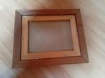 Antieke fotokader met glas, Huis en Inrichting, Woonaccessoires | Lijsten, Ophalen