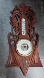 Ancien baromètre signé, Ophalen of Verzenden, Zo goed als nieuw, Barometer