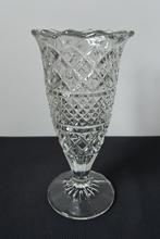 Vintage Glazen Vaas, Antiek en Kunst, Ophalen of Verzenden