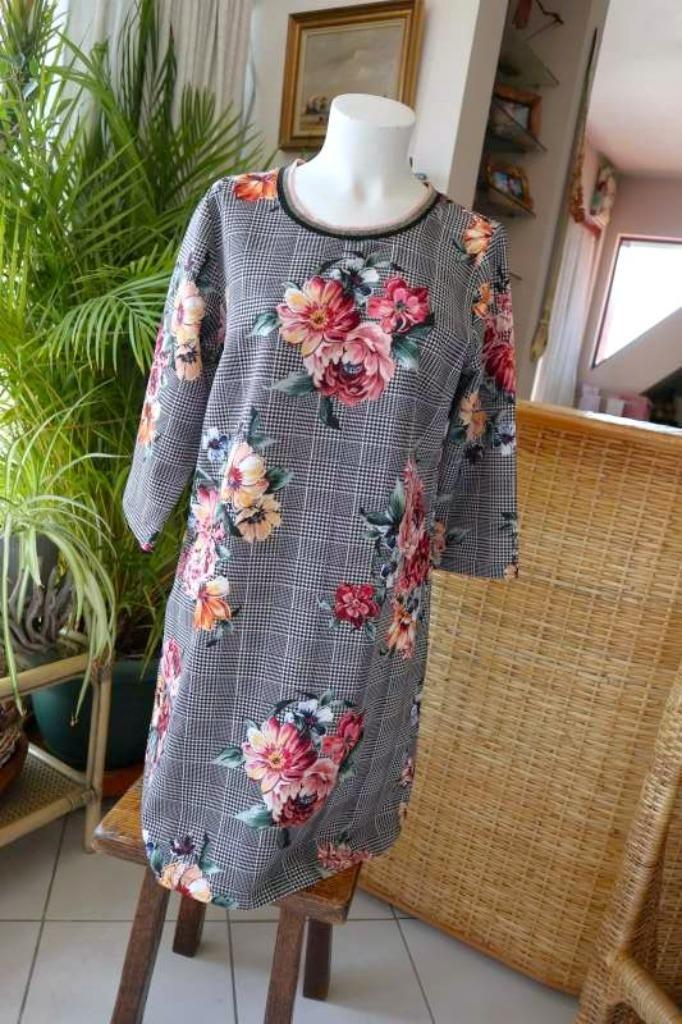 vintage dressing leuke bloemen jurk, Kleding | Dames, Jurken, Gedragen, Maat 38/40 (M), Overige kleuren, Ophalen of Verzenden