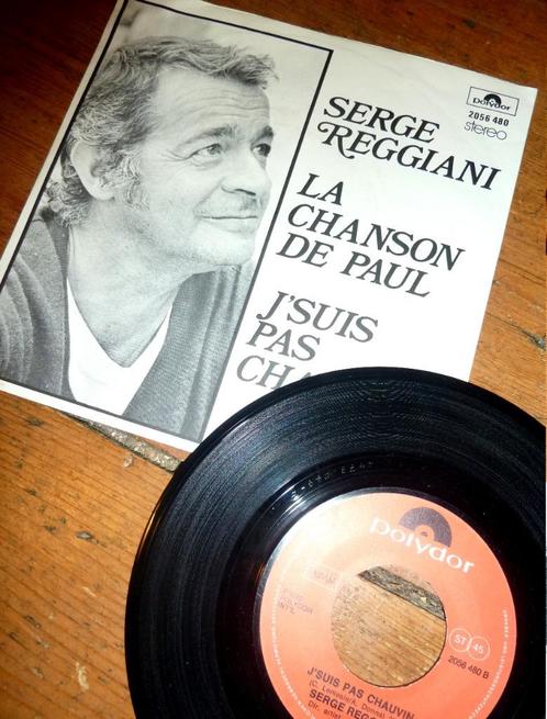 SERGE REGGIANI la chanson de paul 1975, Cd's en Dvd's, Vinyl Singles, Single, Verzenden