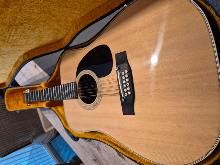 Morris B 702. 12 String Acoustic Guitar 1976 laden in Japan, Muziek en Instrumenten, Snaarinstrumenten | Gitaren | Akoestisch