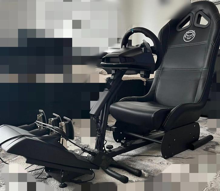 Playseat + Logitech G29 Racestuur splinternieuw!!!, Games en Spelcomputers, Spelcomputers | Sony Consoles | Accessoires, Zo goed als nieuw