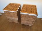 Rieten wasmanden x2, Osier, Comme neuf, Enlèvement, Panier