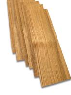 Teak fineer | 6 vel | 32x10 cm, Verzenden, Nieuw, Materiaal