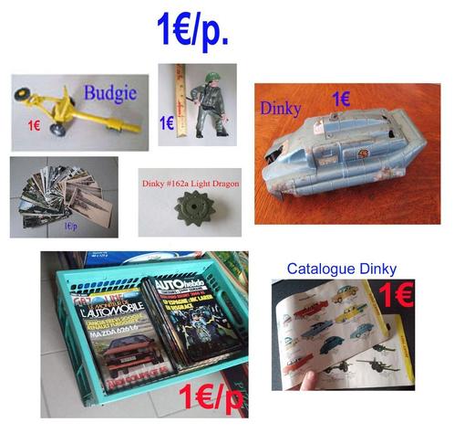 Revues automobile + carte postale + Dinky Toys,Budgie etc..., Verzamelen, Postkaarten | België, Ophalen of Verzenden