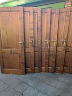 Binnendeuren Massief Eik incl. sloten, scharnieren en klinke, Ophalen, Glas, Binnendeur
