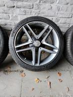 18 inch A45 AMG velgen | Michelin, Ophalen, 18 inch, Gebruikt, Banden en Velgen