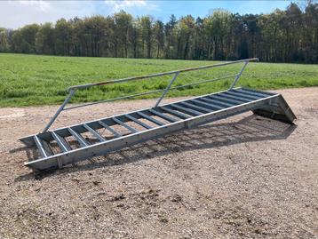 Gegalvaniseerde trap 3,60m zolderhoogte, Enlèvement, Escalier
