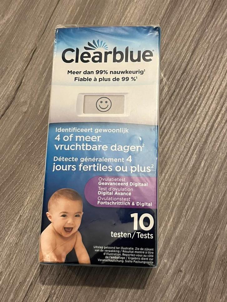 Clearblue ovulatietest 10 testen voor 4 vruchtbare dagen, Handtassen en Accessoires, Uiterlijk | Lichaamsverzorging, Zo goed als nieuw