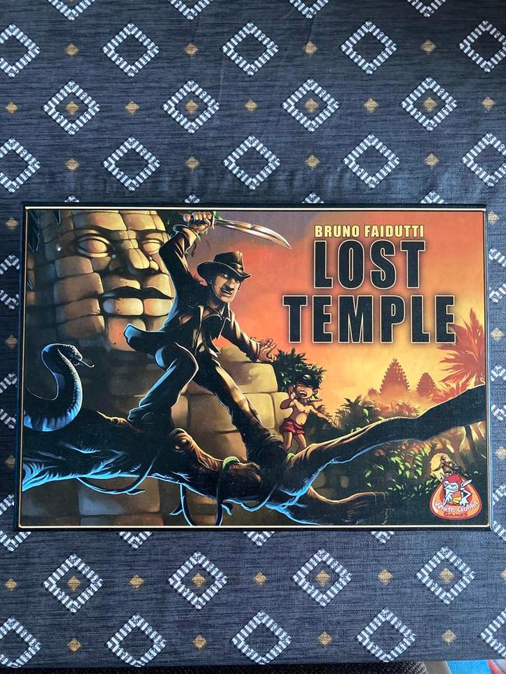 Lost temple - white goblin games, Hobby en Vrije tijd, Gezelschapsspellen | Bordspellen, Nieuw, Een of twee spelers, Drie of vier spelers