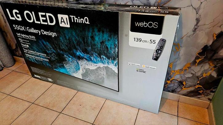***OLED55GX6LA – Gallery-Design***, Audio, Tv en Foto, Televisies, Zo goed als nieuw, OLED, 100 cm of meer, 4k (UHD), LG, 120 Hz