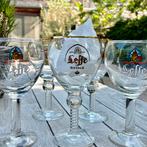Set van 5 Leffe glazen, Verzamelen, Ophalen, Gebruikt, Leffe