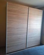 Kleerkast Jysk schuifdeuren, Huis en Inrichting, Kasten | Kleerkasten, Ophalen, Gebruikt