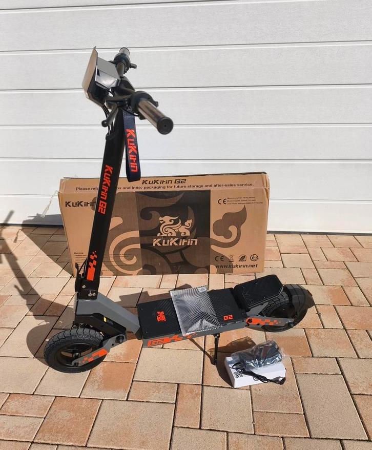 Kukirin G2, Fietsen en Brommers, Steps, Nieuw, Elektrische step (E-scooter), Ophalen