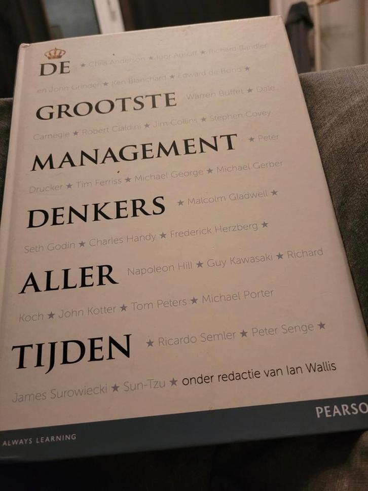 Ian Wallis - De grootste managementdenkers aller tijden, Boeken, Wetenschap, Ophalen of Verzenden