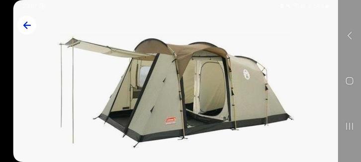 Coleman MacKenzie cabin 4 NIEUW, Caravans en Kamperen, Tenten, Zo goed als nieuw, Ophalen