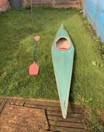Kayak met peddel (regio gent), Sports nautiques & Bateaux, Canoës, Kayak, Une personne, Enlèvement, Utilisé