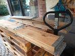 6 europallets en 4 bijpassende palletkragen 80/120 cm, Doe-het-zelf en Bouw, Hout en Planken, Ophalen, Gebruikt