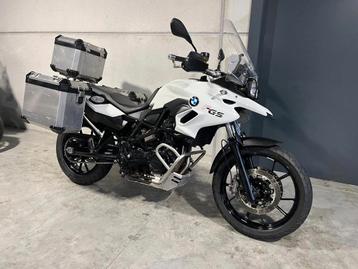 BMW F700GS middenklasse allroad met verlagingskit (bj 2015) beschikbaar voor biedingen